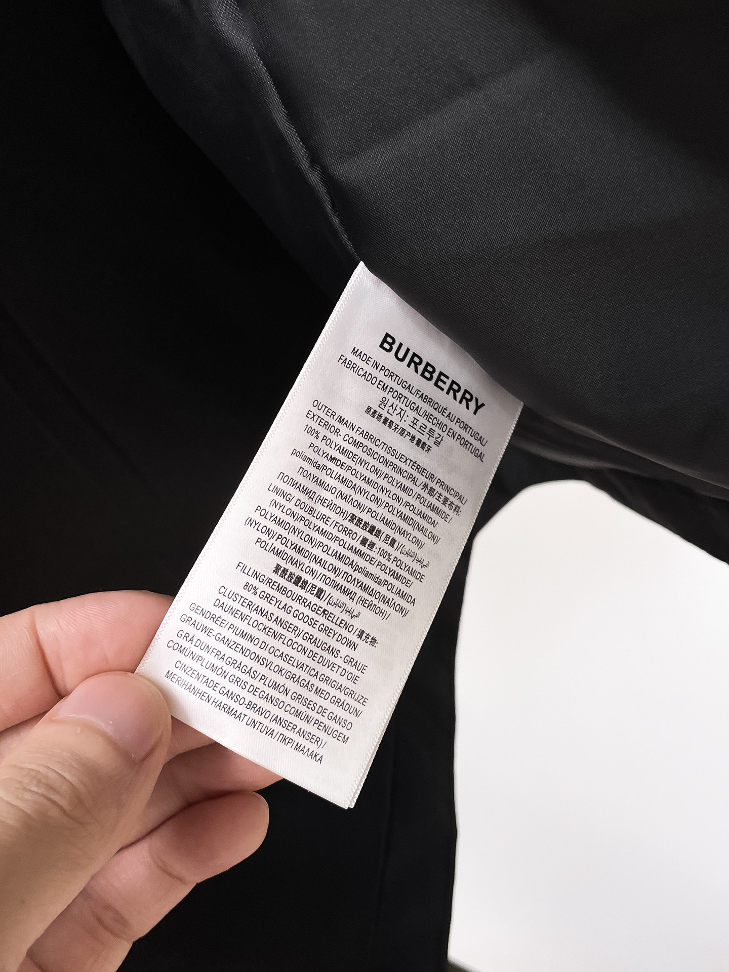 Burberry Jacket Hooded M-l-xl