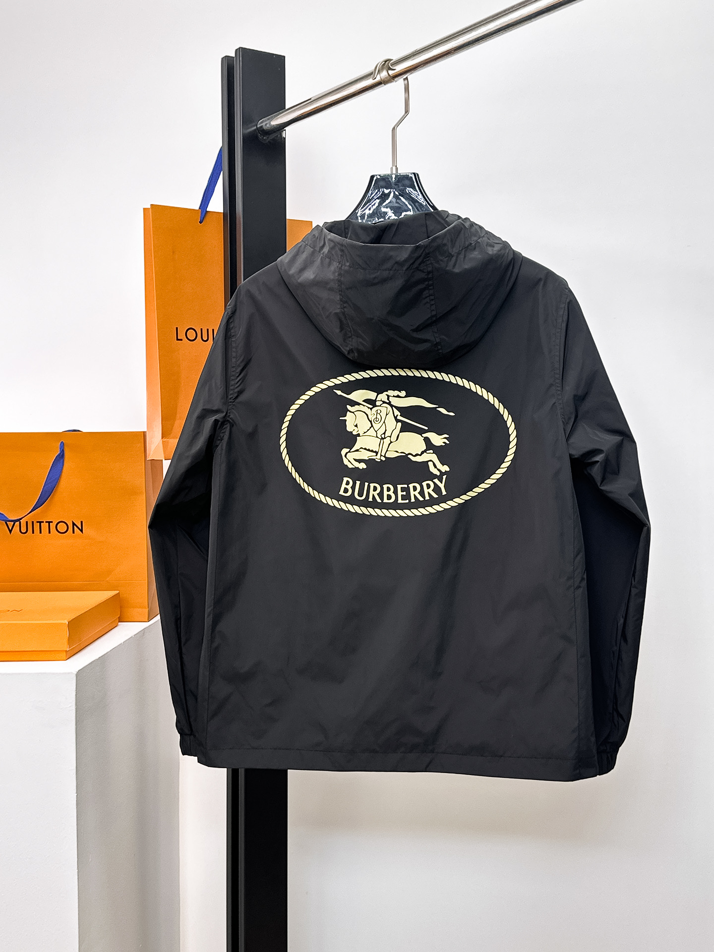 Burberry Jacket Hooded M-l-xl