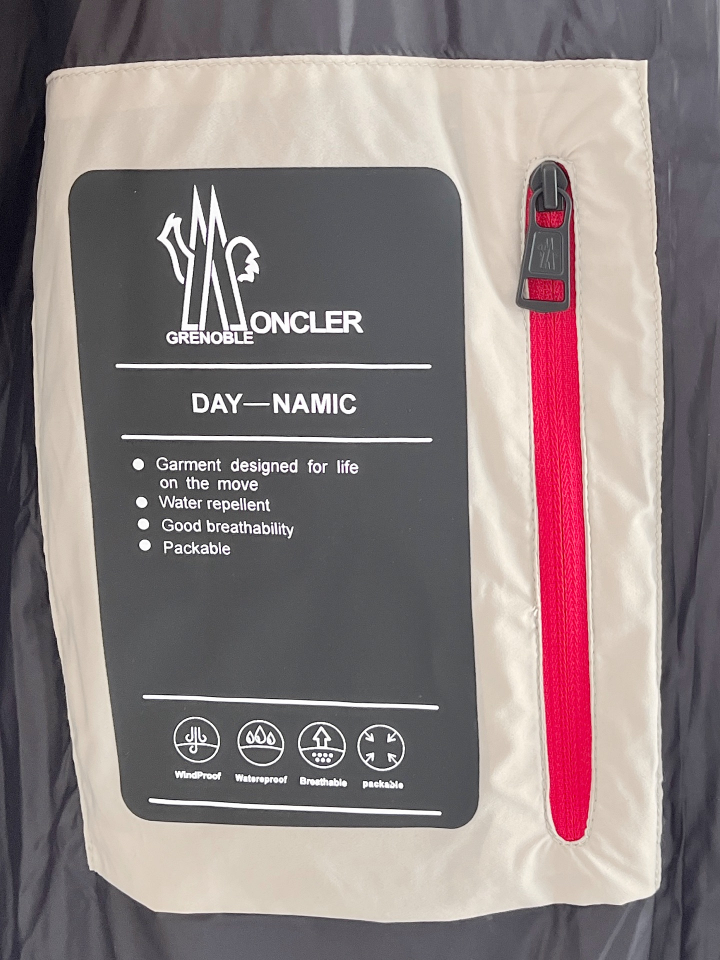 Moncler Male Down Jacket Knitted Black Hooded S-m-l