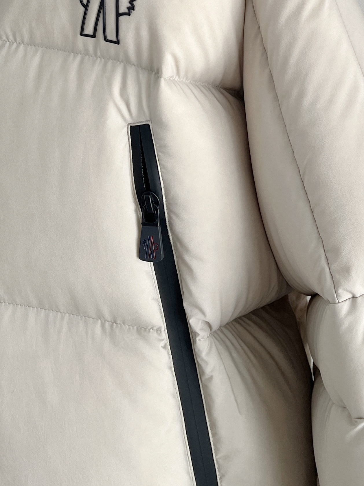 Moncler Male Down Jacket Knitted Black Hooded S-m-l