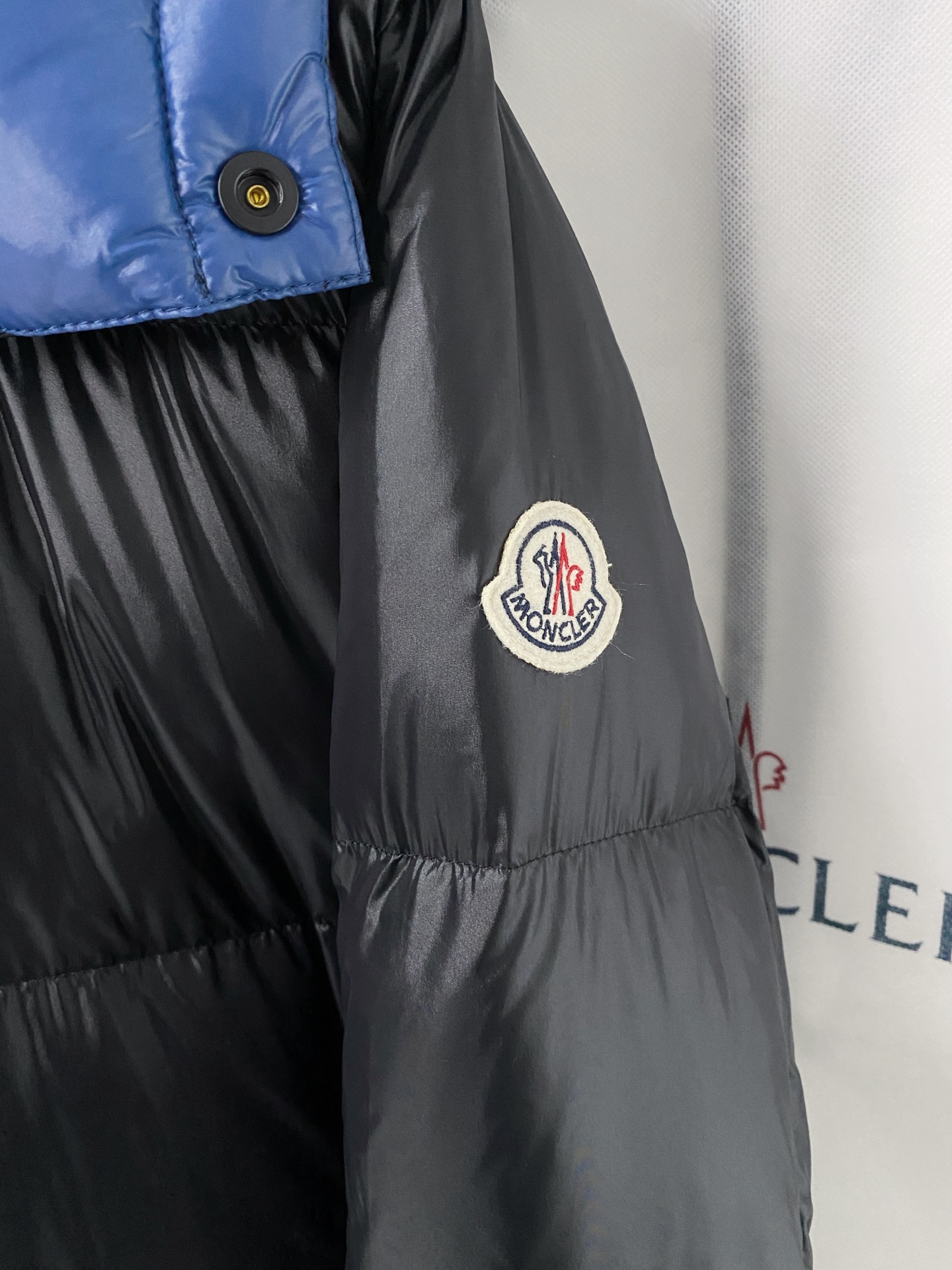 Moncler Couple Down Jacket Black Hooded S-m-l