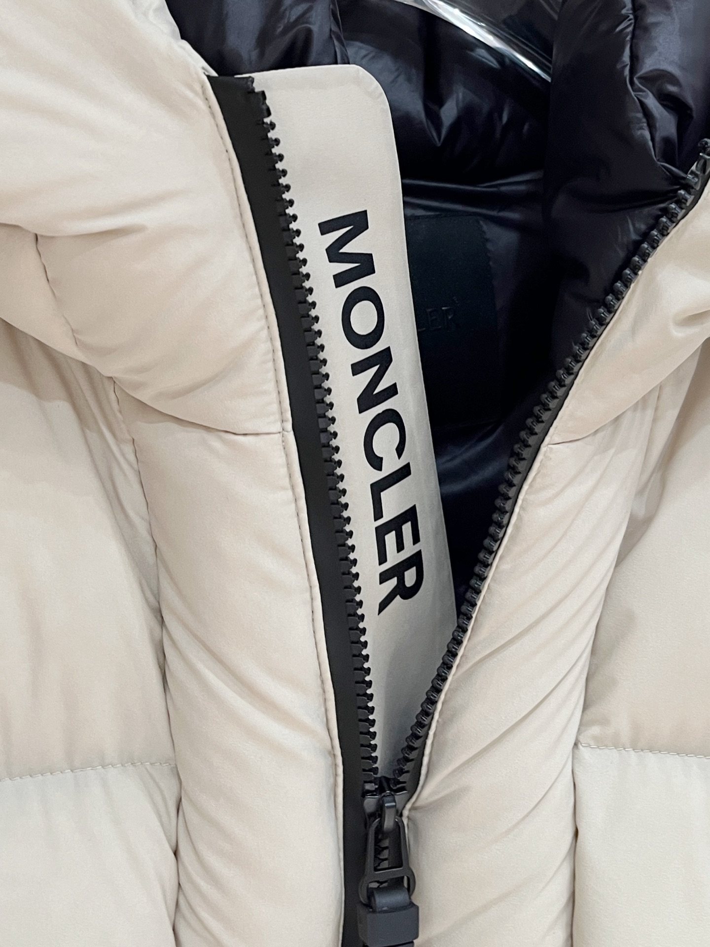 Moncler Male Down Jacket Knitted Black Hooded S-m-l