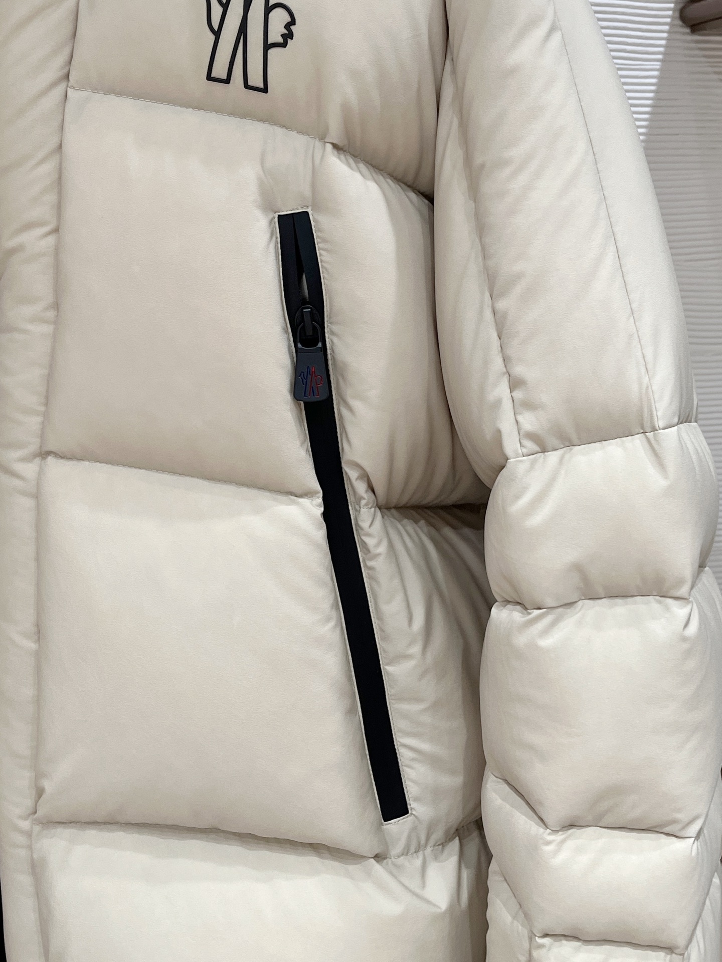 Moncler Male Down Jacket Knitted Black Hooded S-m-l