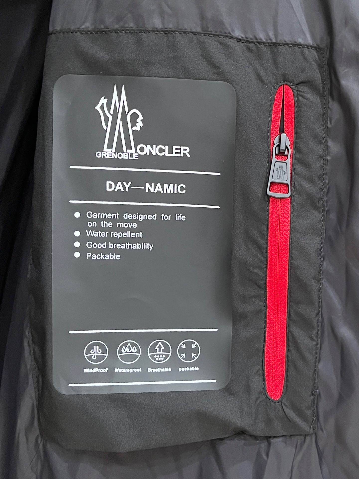 Moncler Male Down Jacket Knitted Black Hooded S-m-l