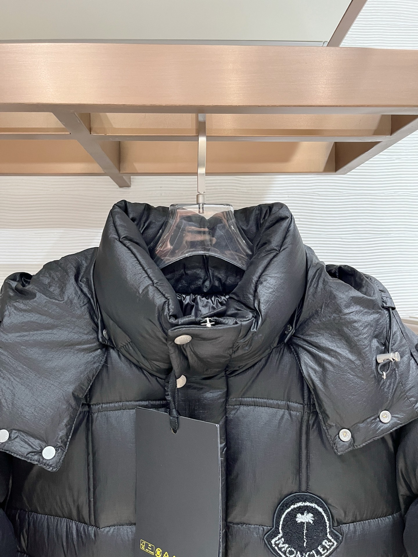 Moncler Couple Down Jacket Goose Down Plaid S-m-l