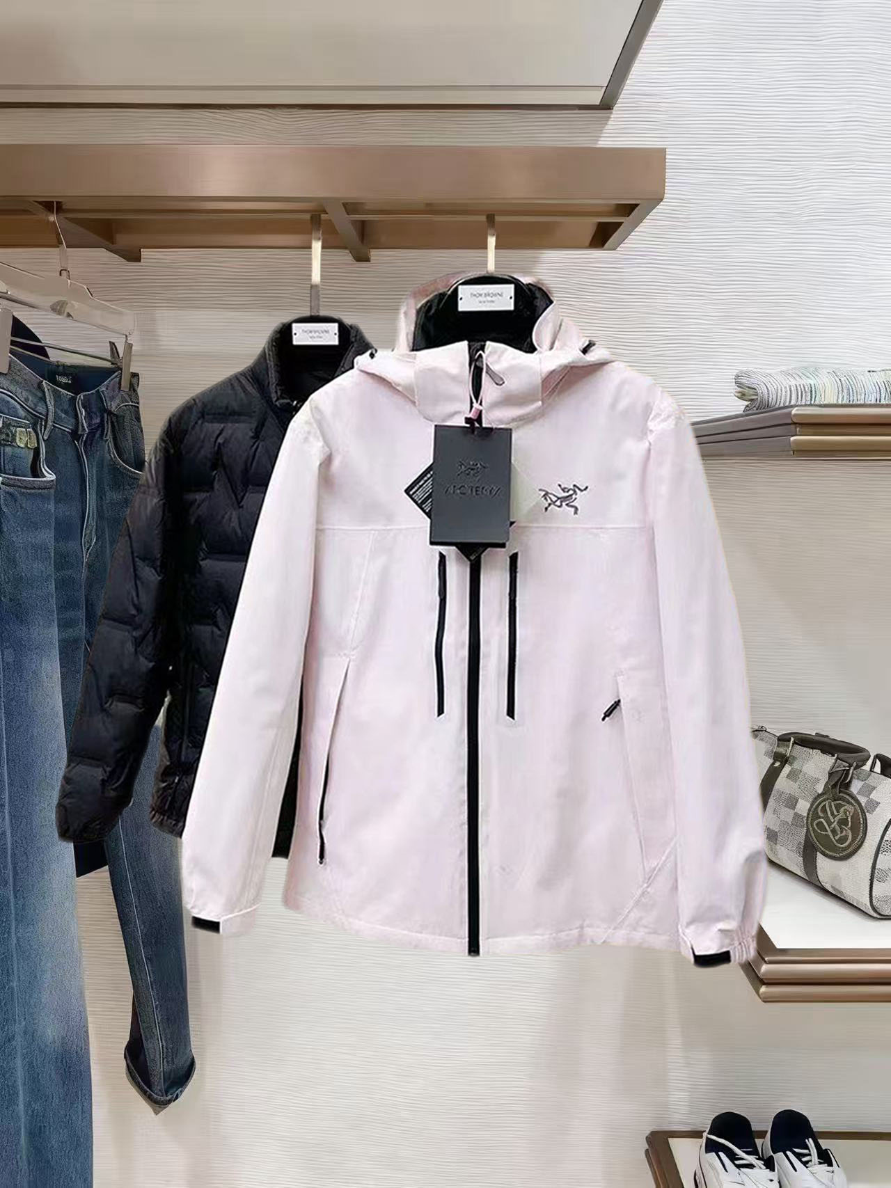 Arcteryx Down Jacket Goose Down Hooded M-l-xxxl