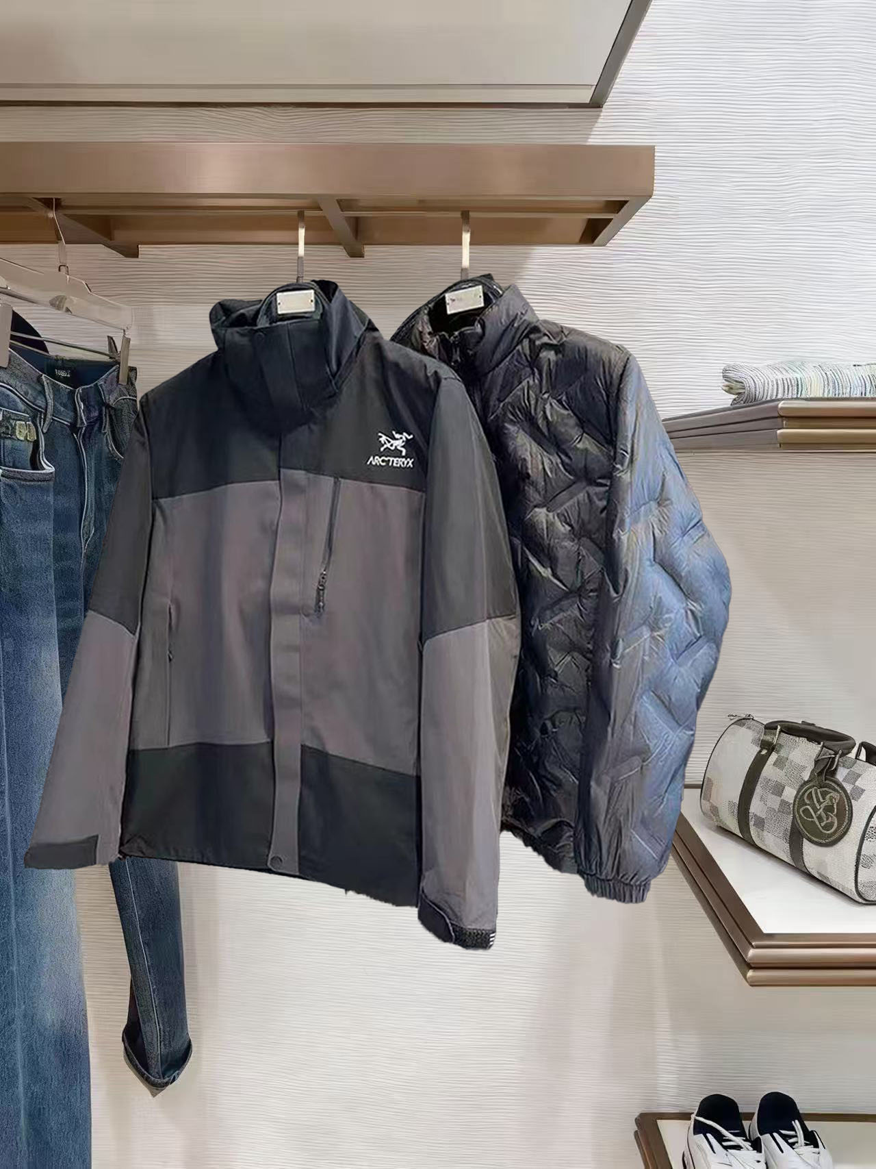 Arcteryx Down Jacket Goose Down Hooded M-l-xxxl