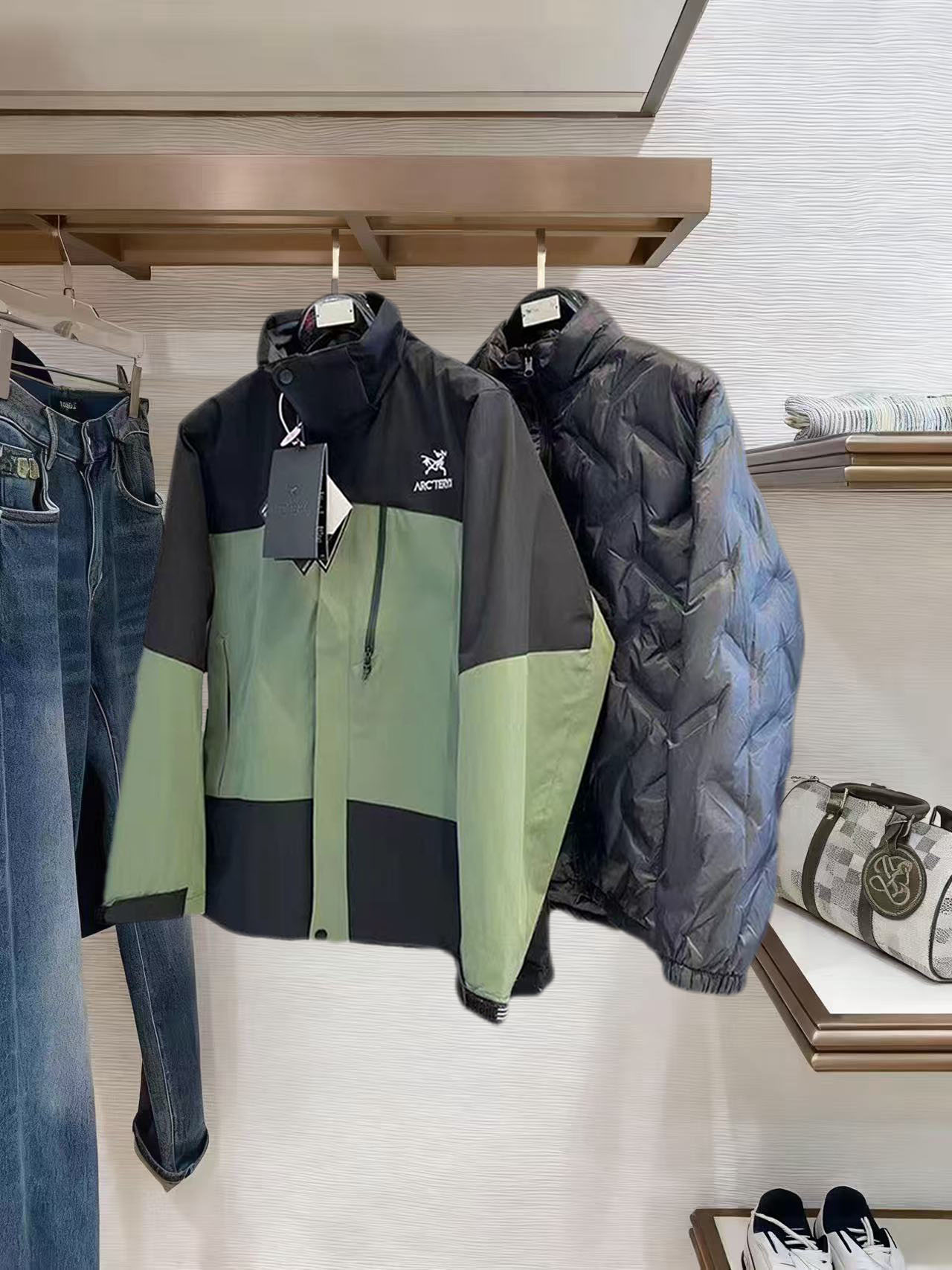 Arcteryx Down Jacket Goose Down Hooded M-l-xxxl