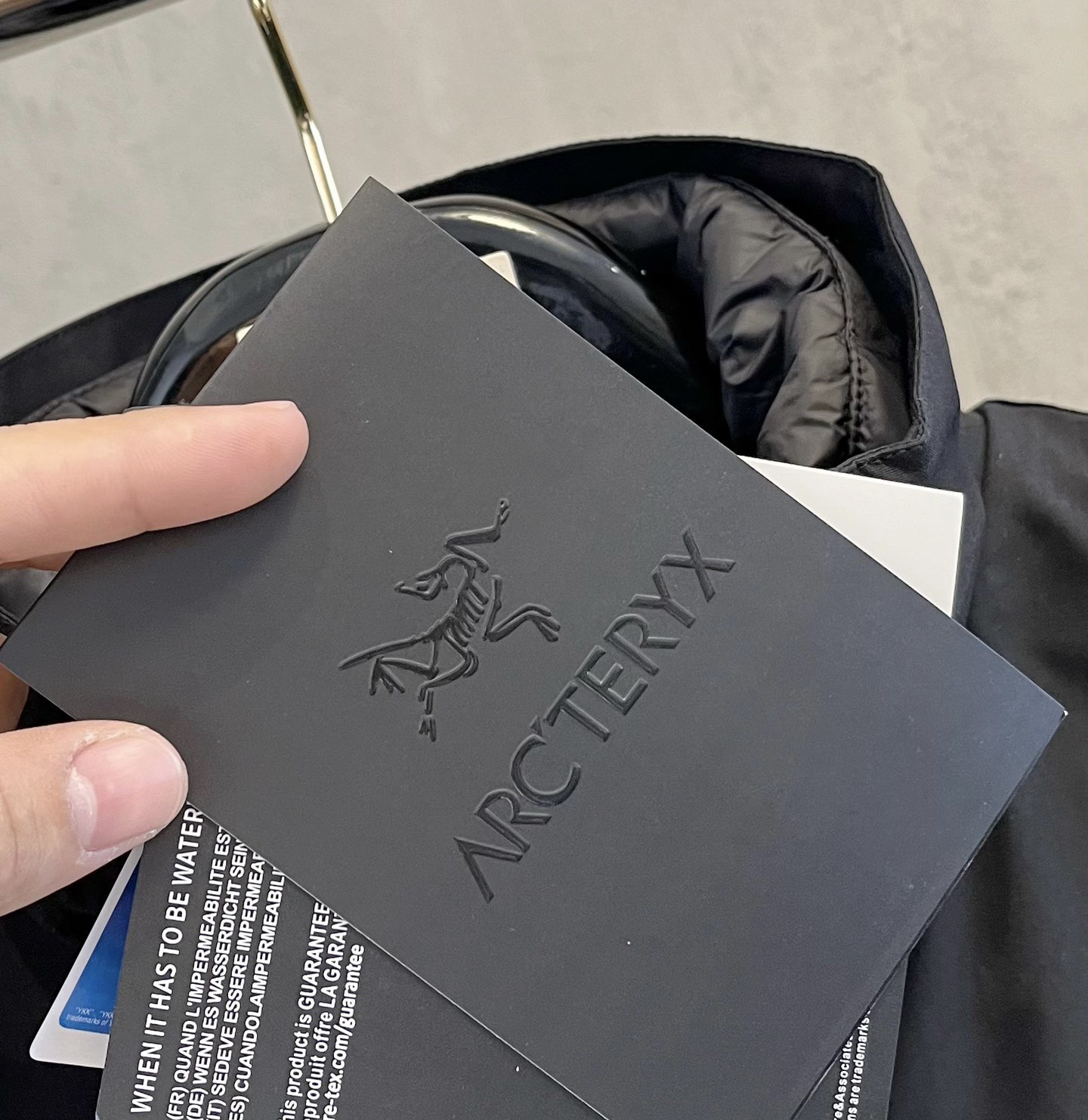 Arcteryx Down Jacket Goose Down Hooded M-l-xxxl