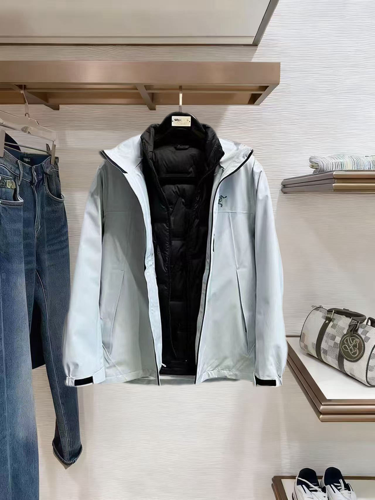 Arcteryx Down Jacket Goose Down Hooded M-l-xxxl