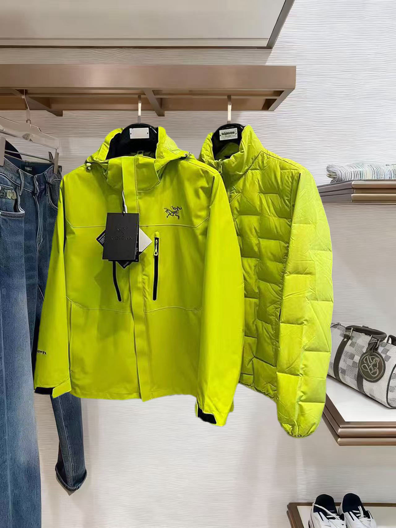 Arcteryx Down Jacket Goose Down Hooded M-l-xxxl