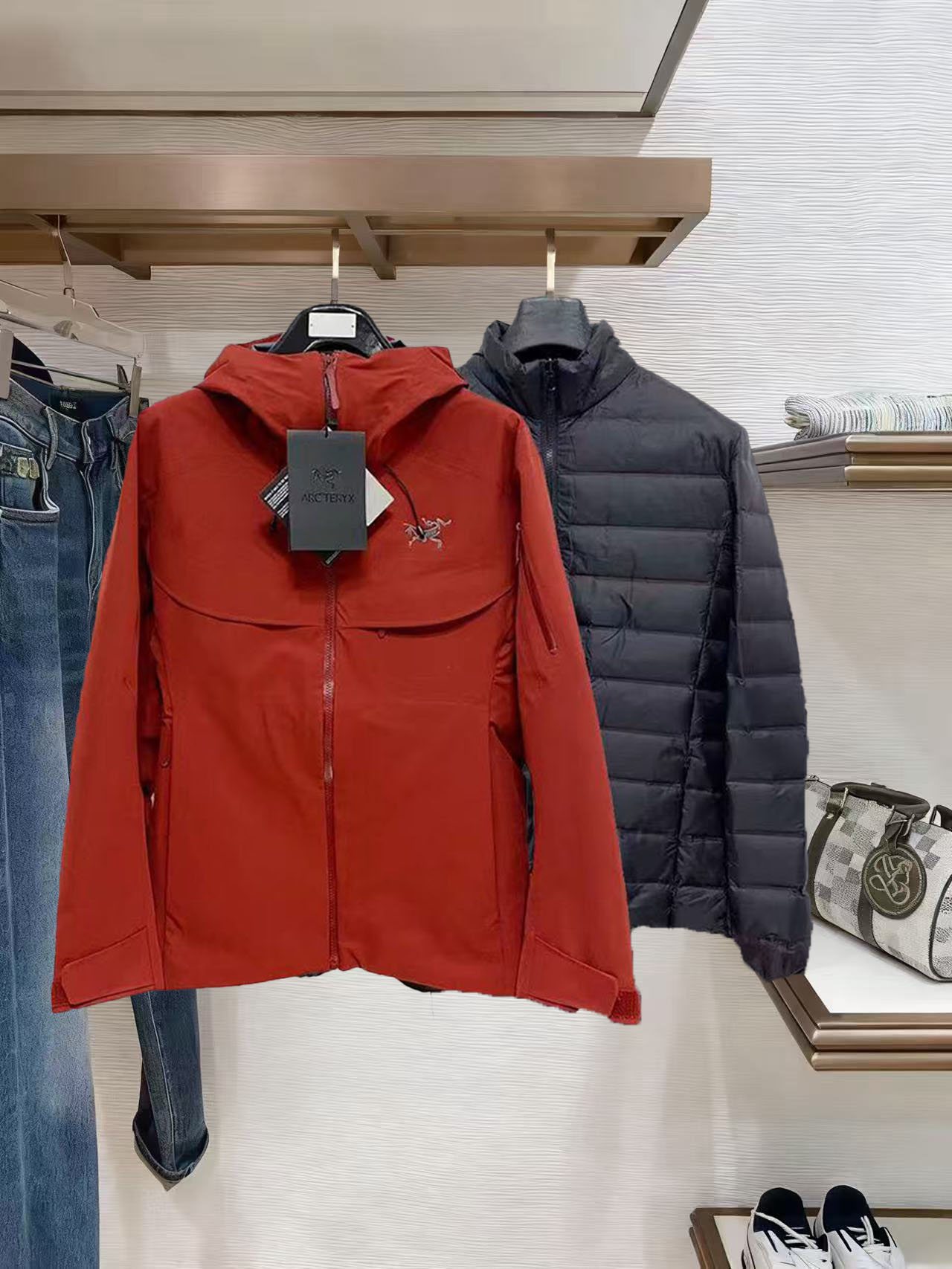 Arcteryx Down Jacket Goose Down Hooded M-l-xxxl