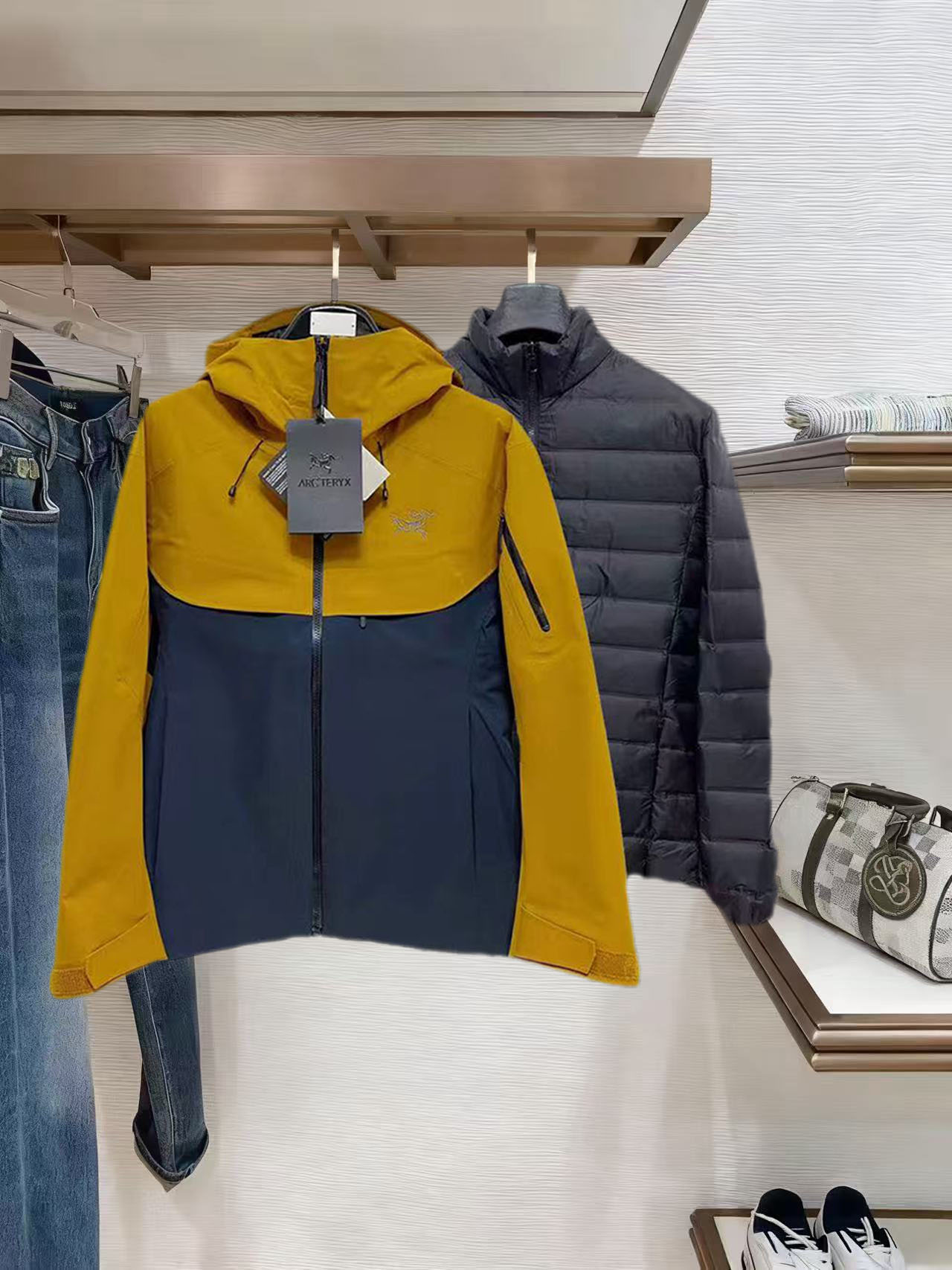 Arcteryx Down Jacket Goose Down Hooded M-l-xxxl