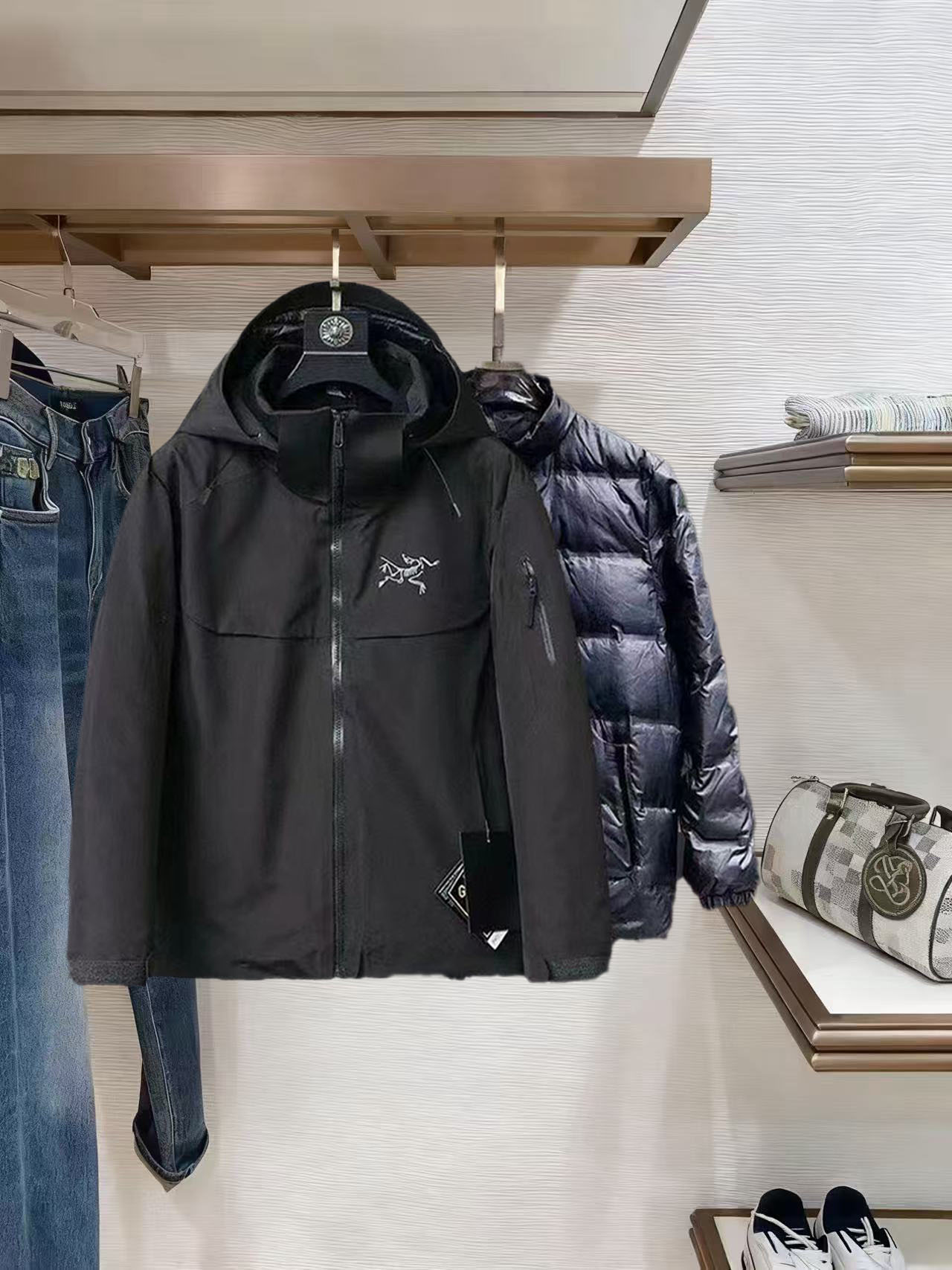 Arcteryx Down Jacket Goose Down Hooded M-l-xxxl