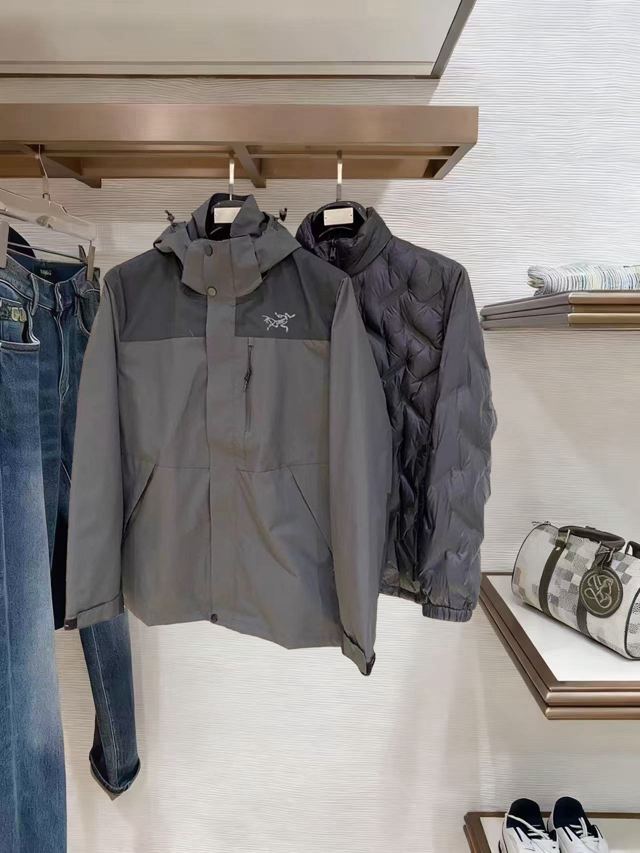 Arcteryx Down Jacket Goose Down Hooded M-l-xxxl