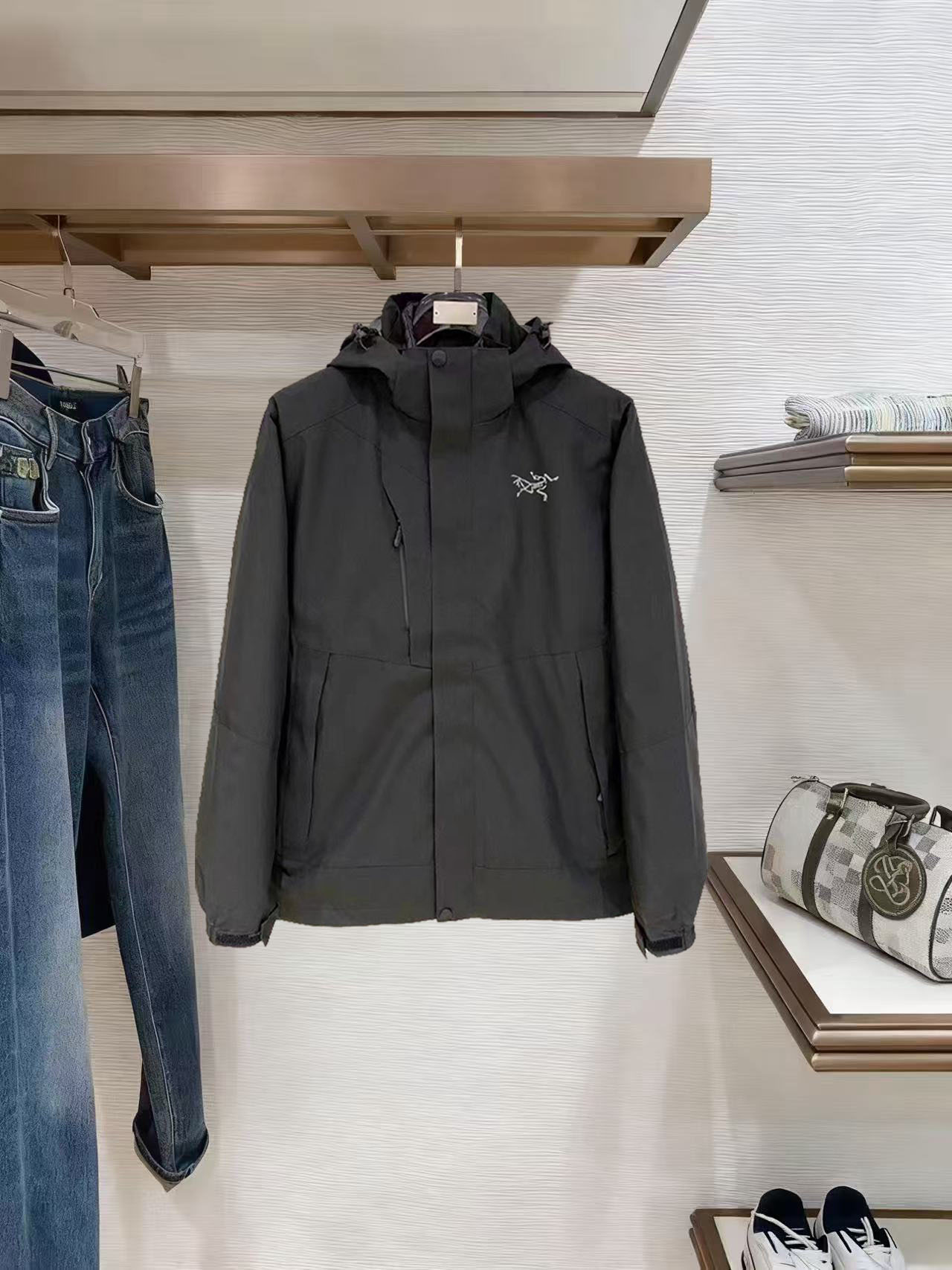 Arcteryx Down Jacket Goose Down Hooded M-l-xxxl