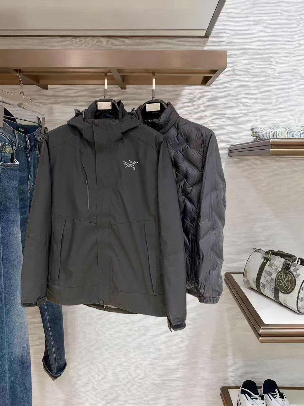 Arcteryx Down Jacket Goose Down Hooded M-l-xxxl