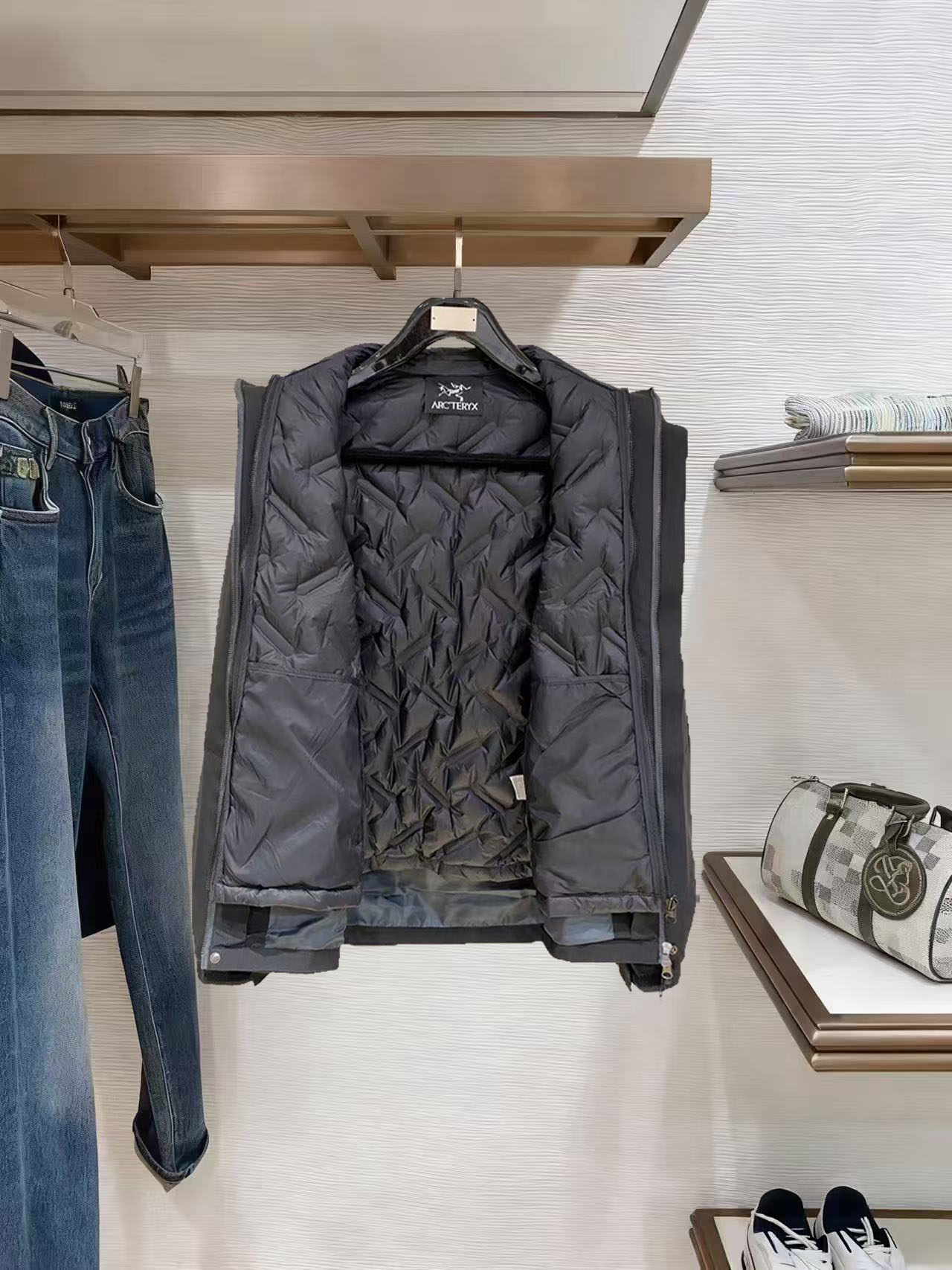 Arcteryx Down Jacket Goose Down Hooded M-l-xxxl