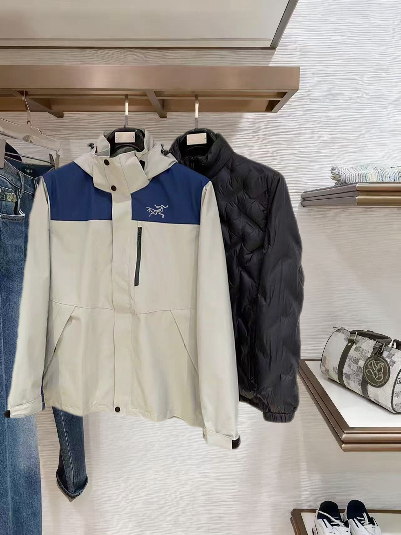 Arcteryx Down Jacket Goose Down Hooded M-l-xxxl