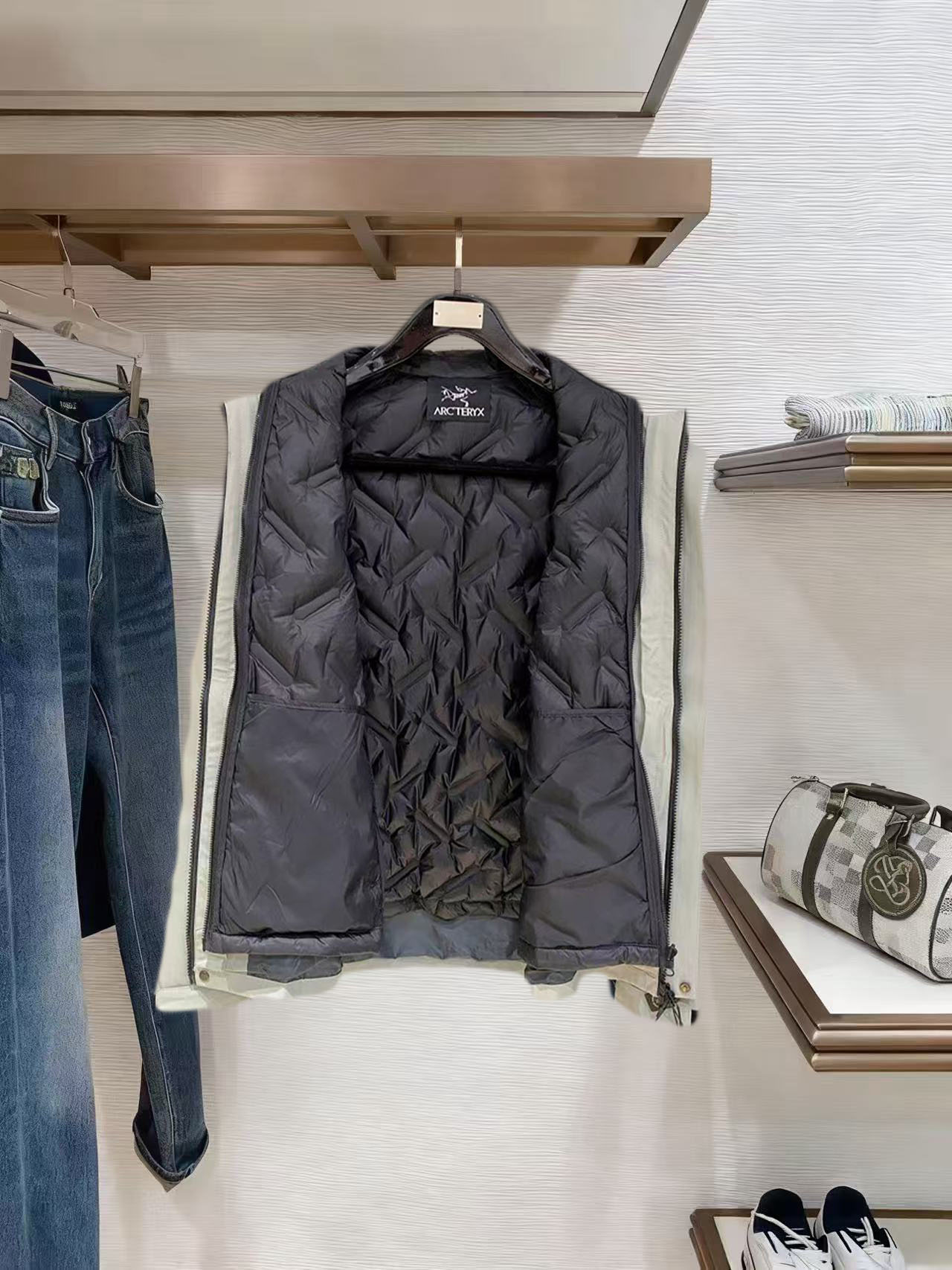 Arcteryx Down Jacket Goose Down Hooded M-l-xxxl