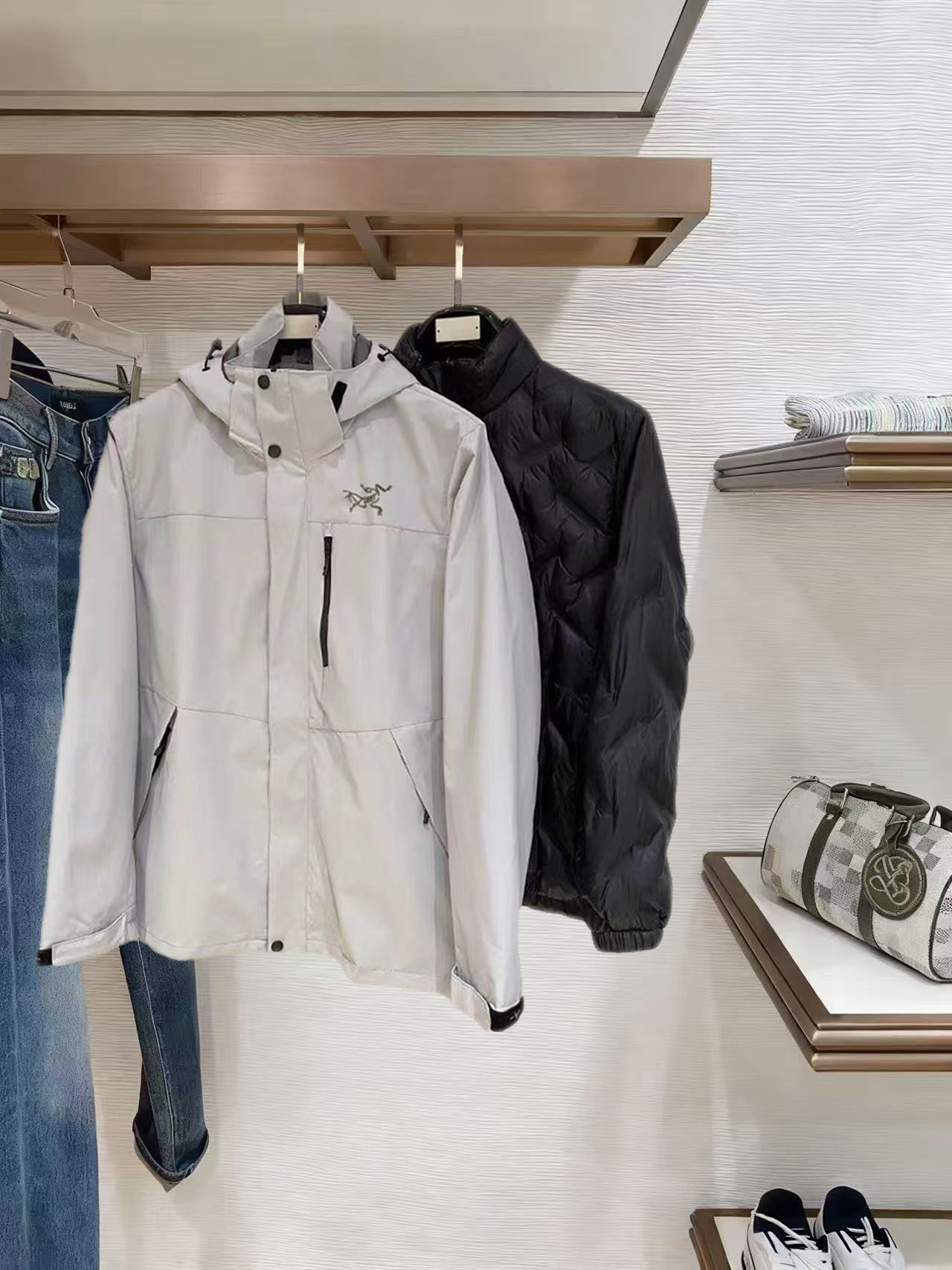 Arcteryx Down Jacket Goose Down Hooded M-l-xxxl