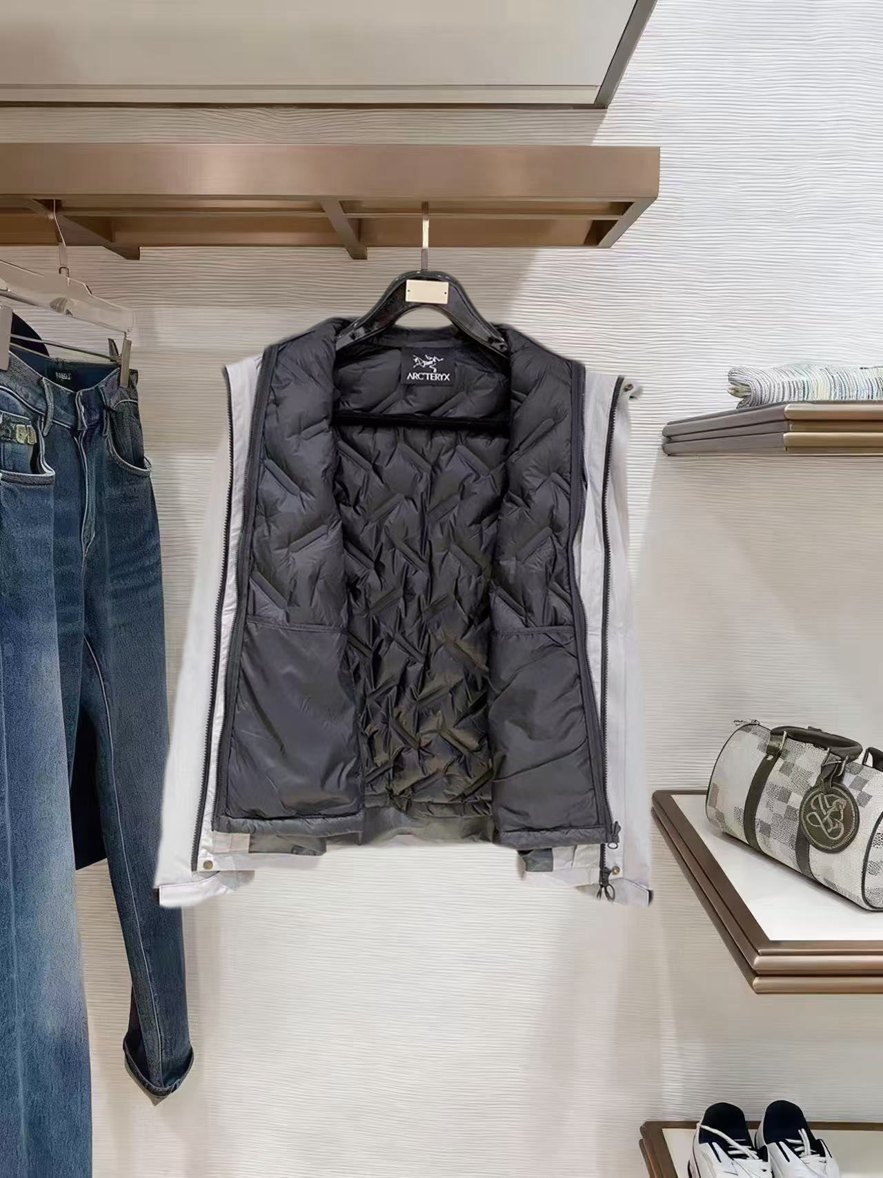 Arcteryx Down Jacket Goose Down Hooded M-l-xxxl