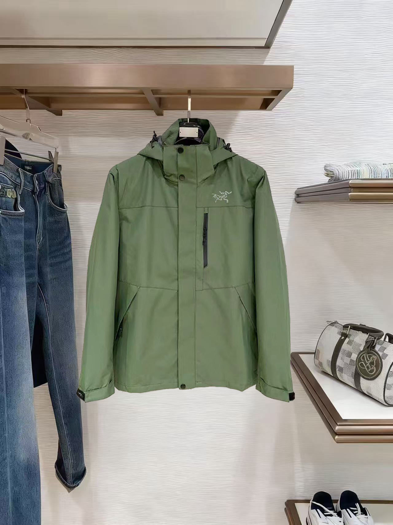 Arcteryx Down Jacket Goose Down Hooded M-l-xxxl