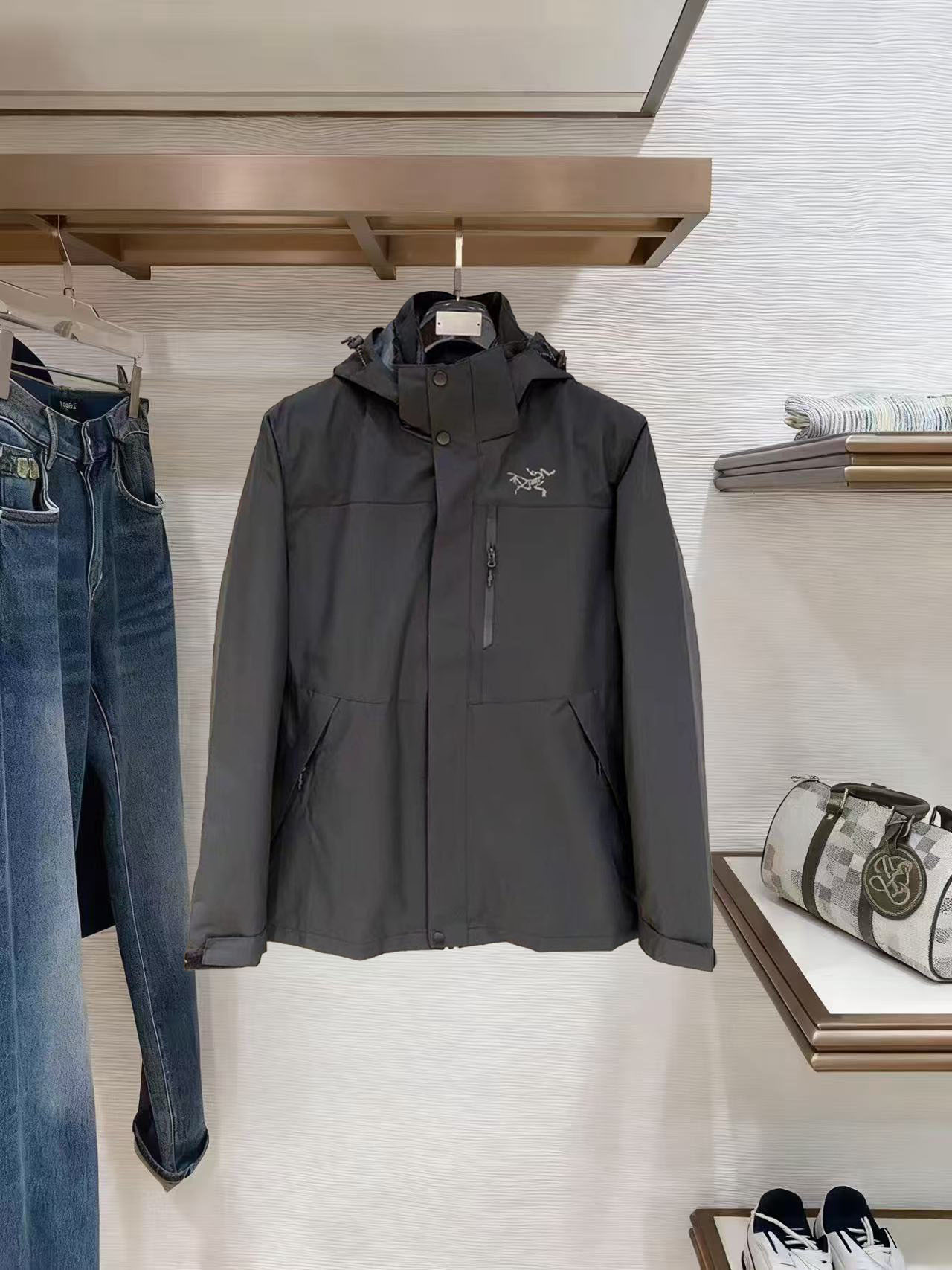 Arcteryx Down Jacket Goose Down Hooded M-l-xxxl