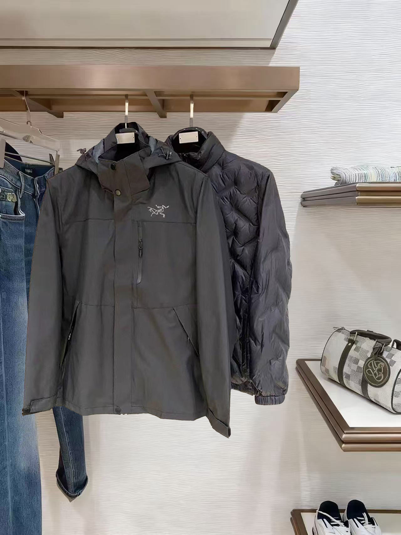 Arcteryx Down Jacket Goose Down Hooded M-l-xxxl