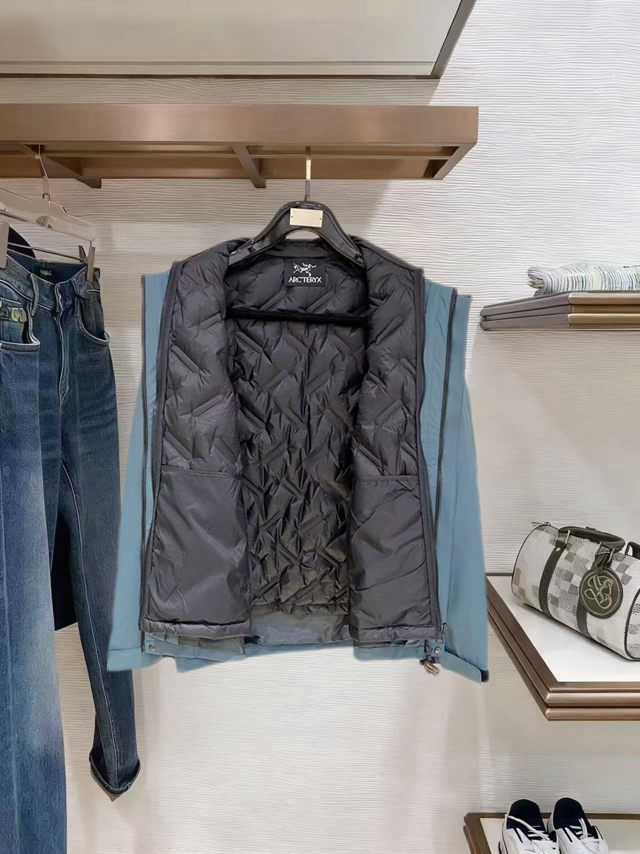 Arcteryx Down Jacket Goose Down Hooded M-l-xxxl