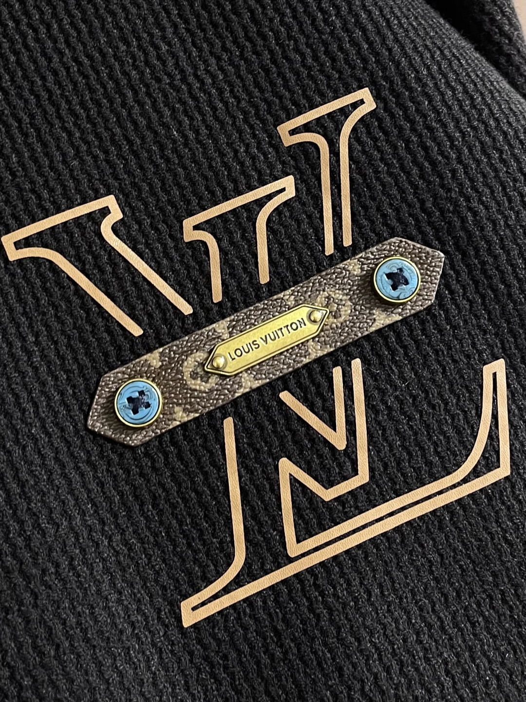 Louis Vuitton Basic Clothing Wool Printed S-m-l-xl