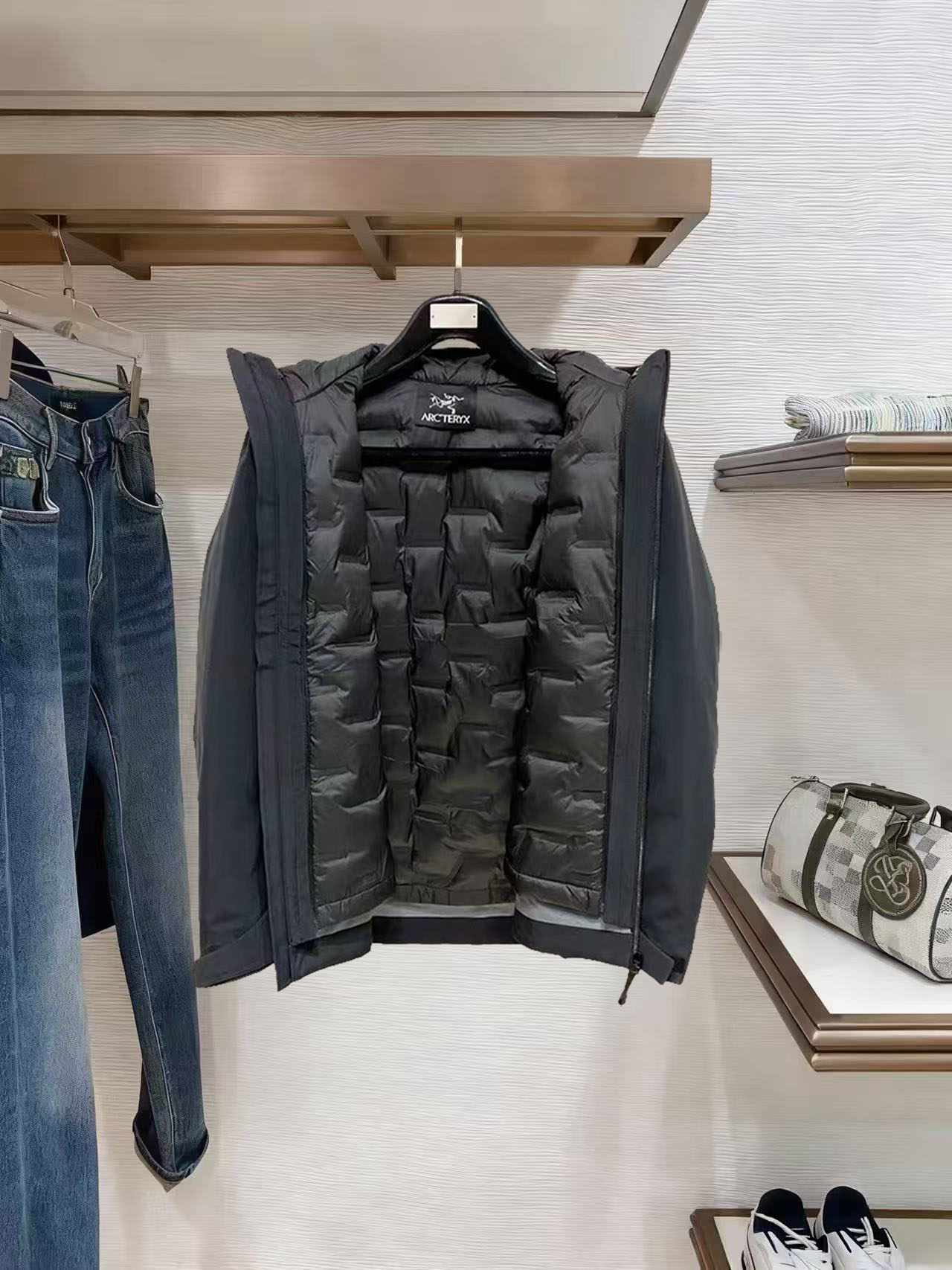 Arcteryx Down Jacket Goose Down Hooded M-l-xxxl