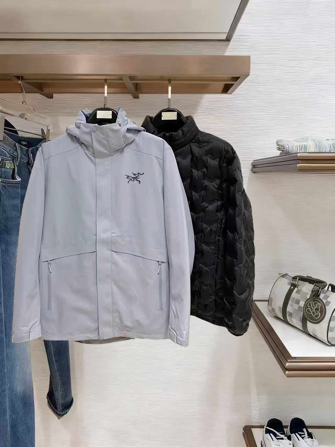 Arcteryx Down Jacket Goose Down Hooded M-l-xxxl