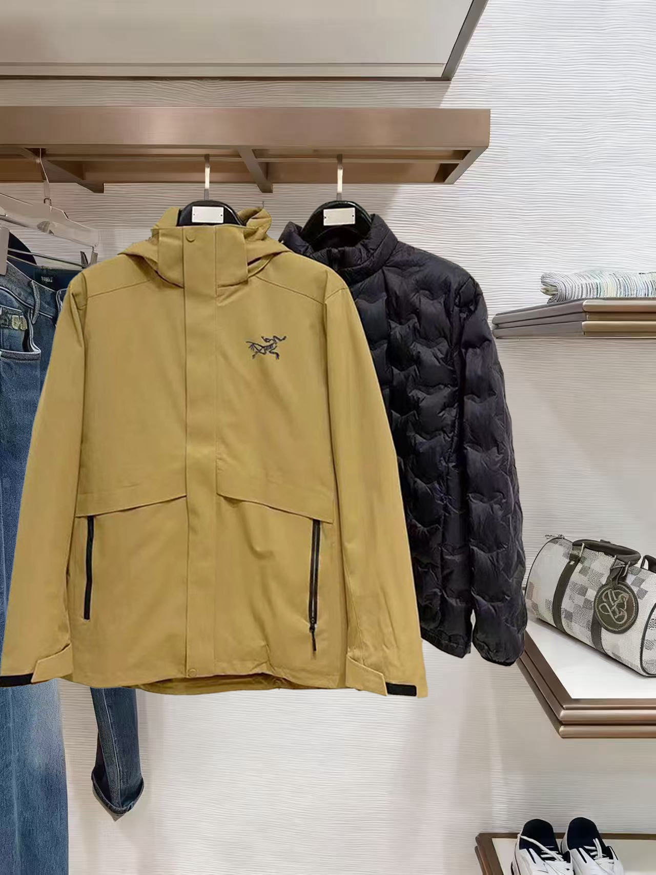 Arcteryx Down Jacket Goose Down Hooded M-l-xxxl