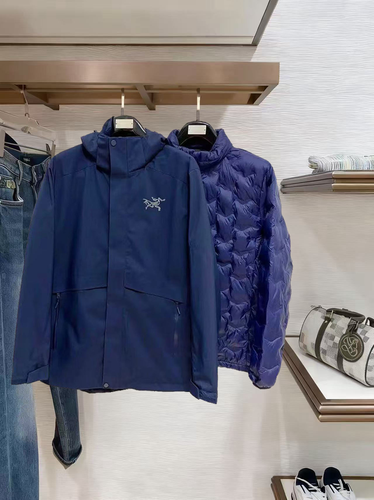 Arcteryx Down Jacket Goose Down Hooded M-l-xxxl