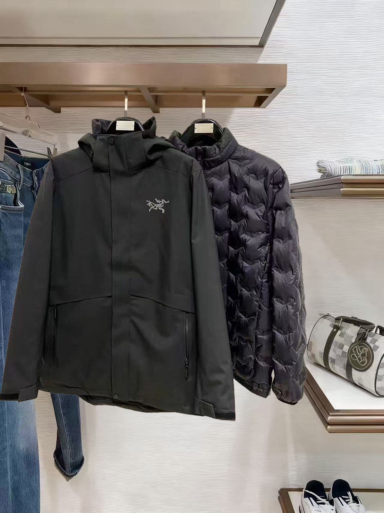 Arcteryx Down Jacket Goose Down Hooded M-l-xxxl