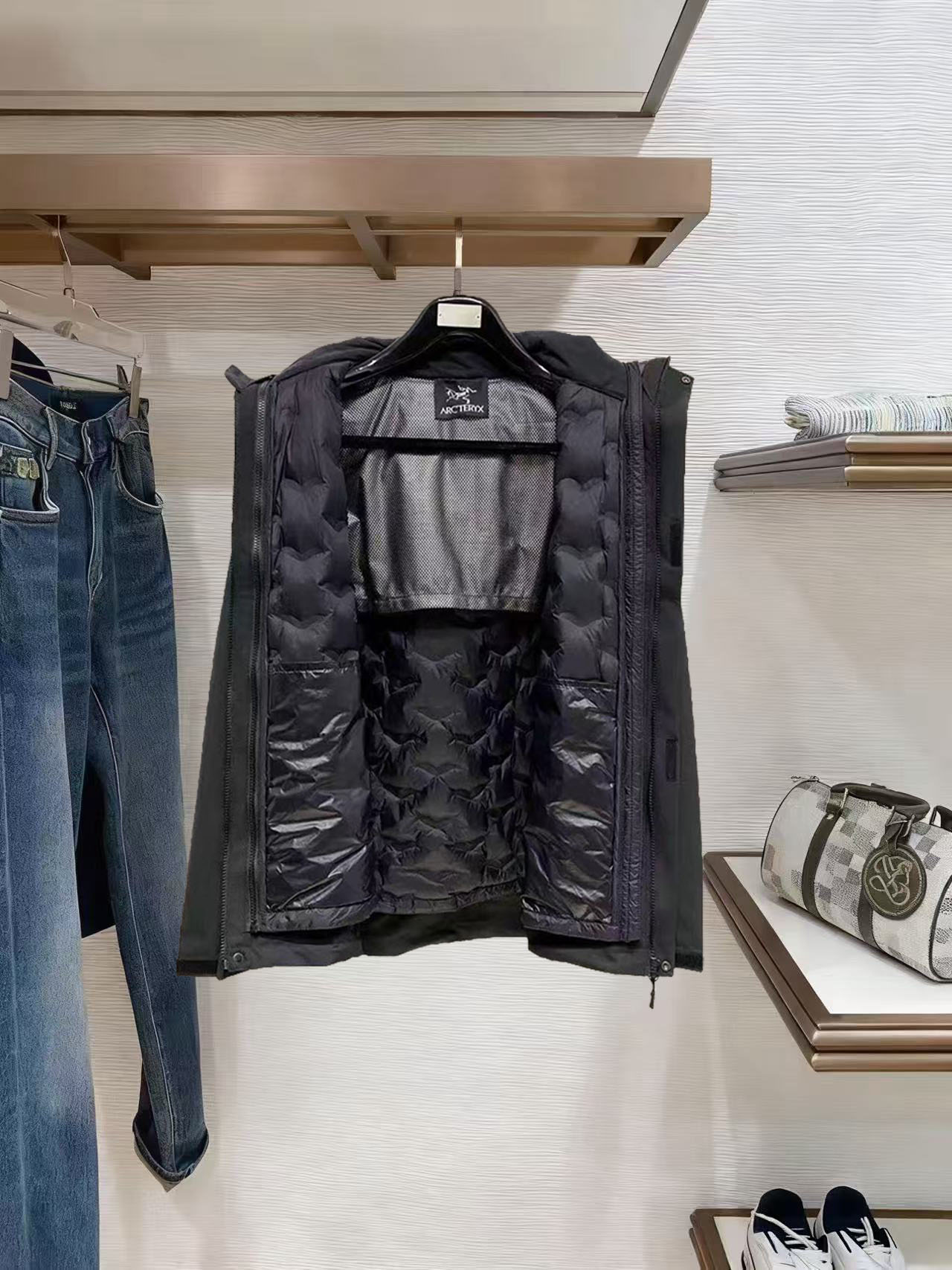 Arcteryx Down Jacket Goose Down Hooded M-l-xxxl