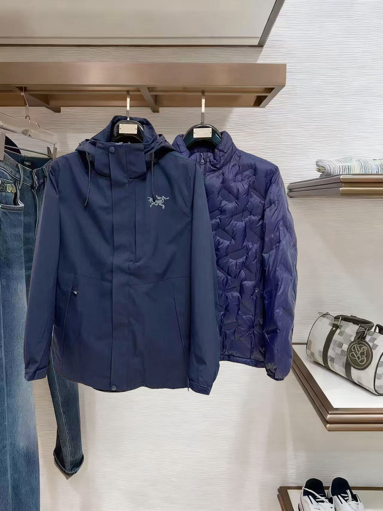 Arcteryx Down Jacket Goose Down Hooded M-l-xxxl