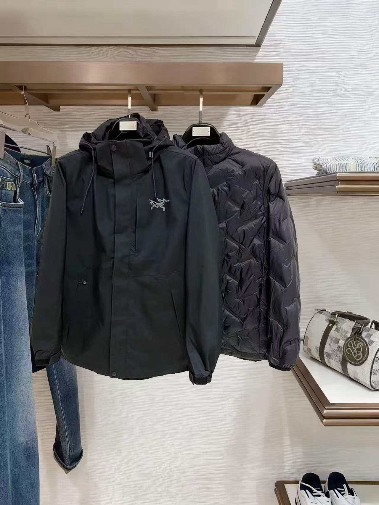 Arcteryx Down Jacket Goose Down Hooded M-l-xxxl