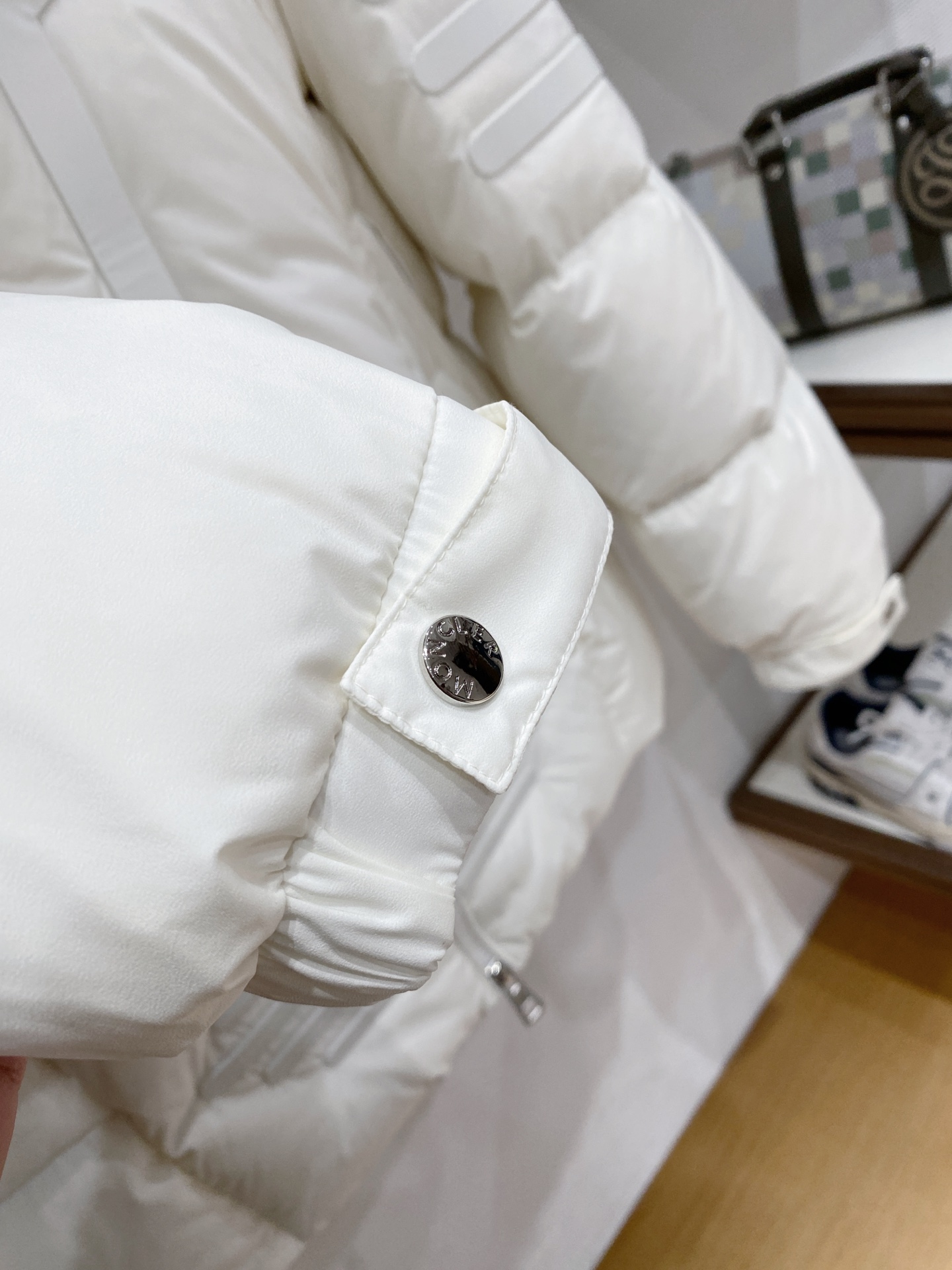 Moncler Male Down Jacket Goose Down Black Hooded M-l-xl