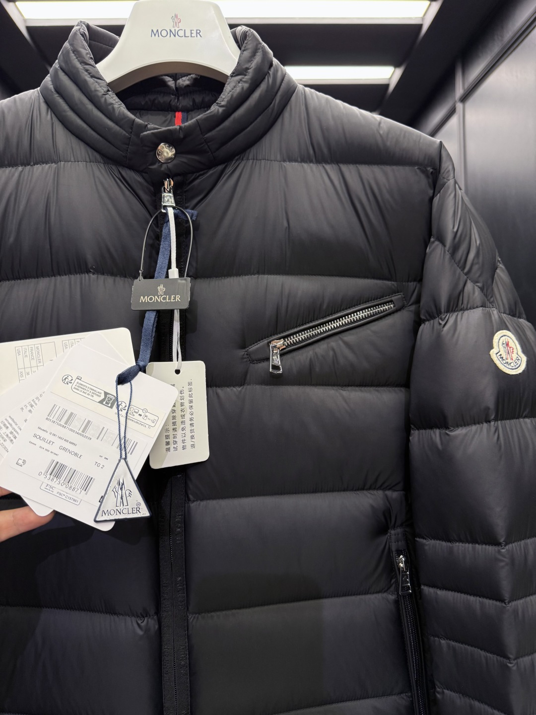Moncler Male Down Jacket Wool S-m-l