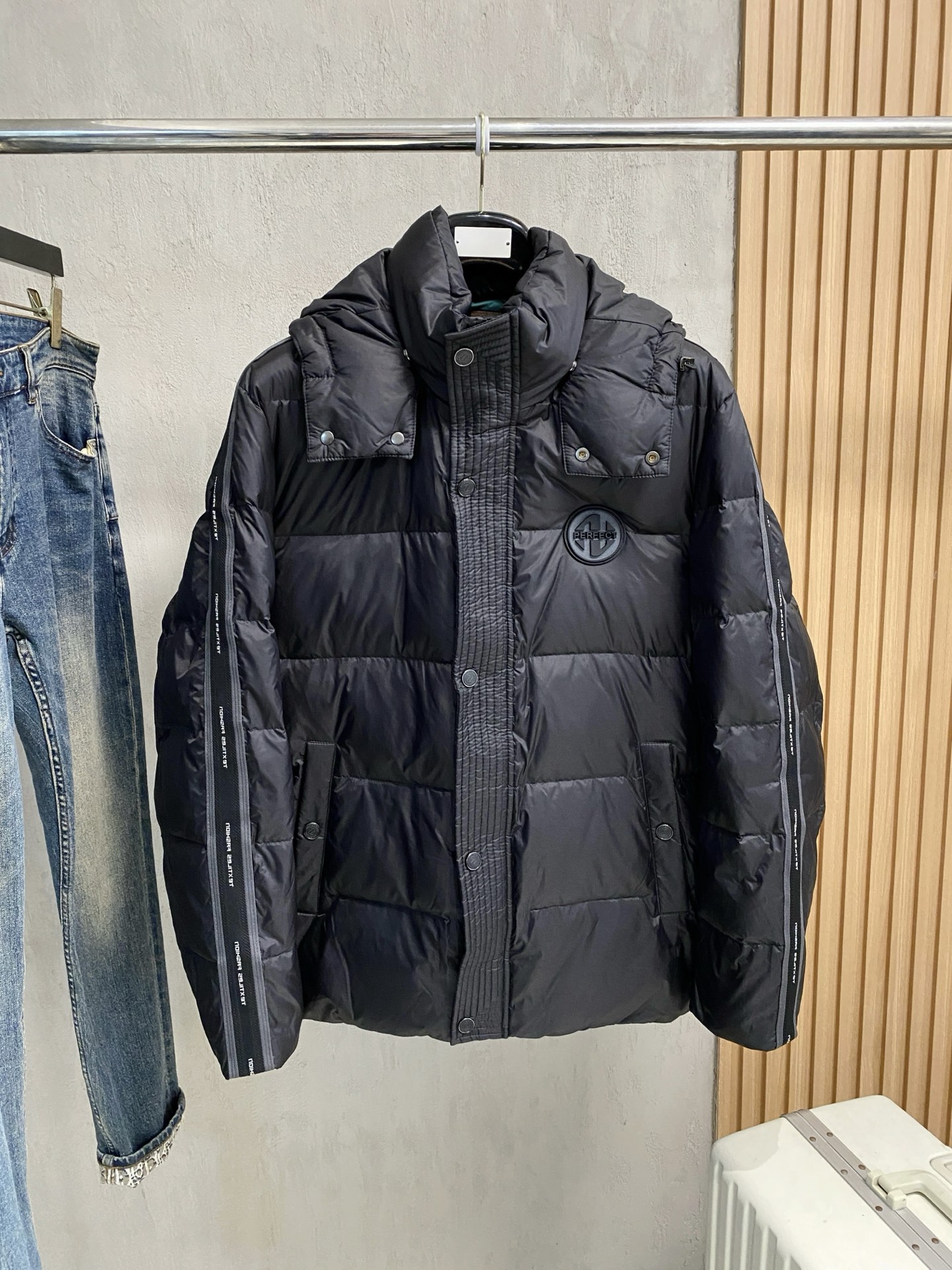 Ermenegildo Zegna Couple Down Jacket Goose Down M-l-xl