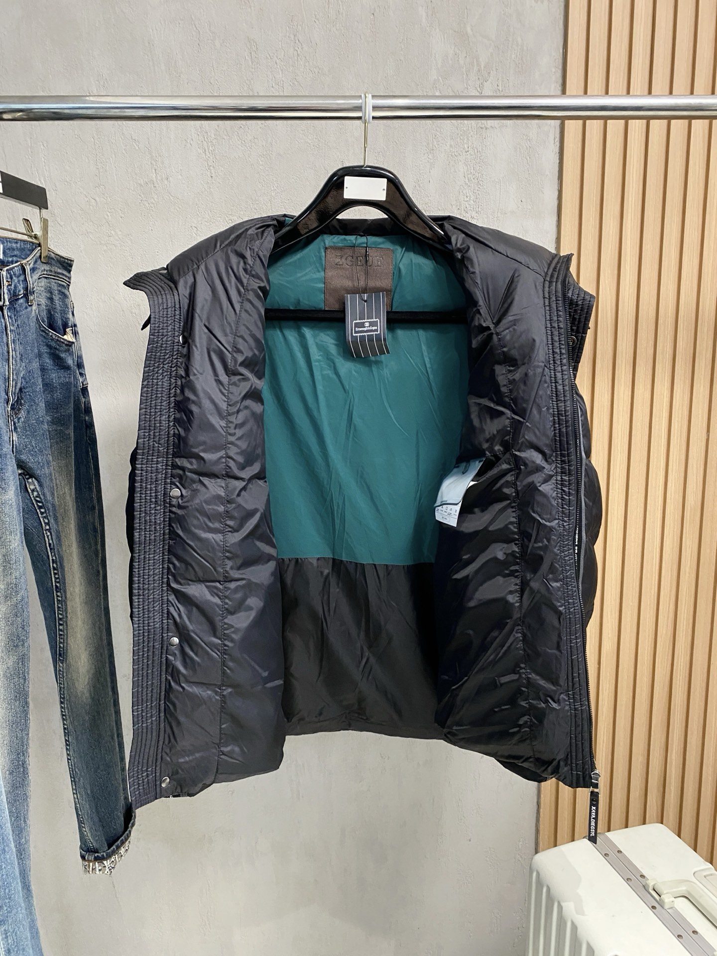 Ermenegildo Zegna Couple Down Jacket Goose Down M-l-xl