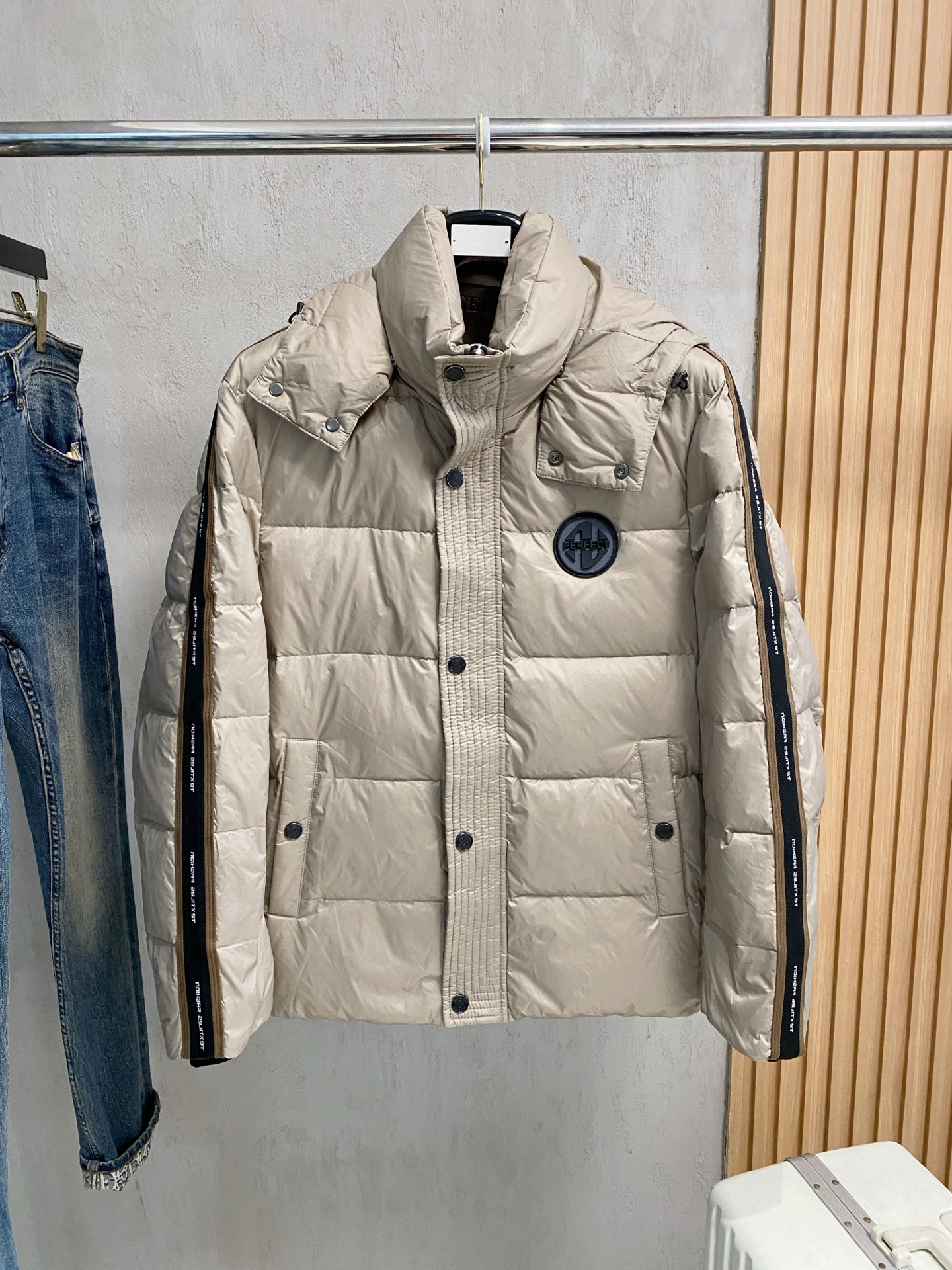 Ermenegildo Zegna Couple Down Jacket Goose Down M-l-xl