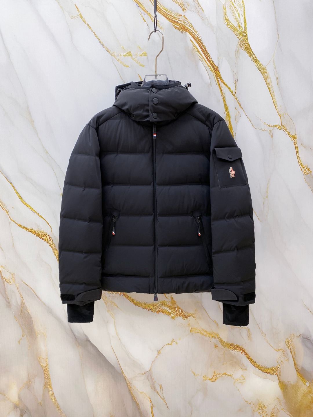 Moncler Male Jacket Knitted Black S-m-l