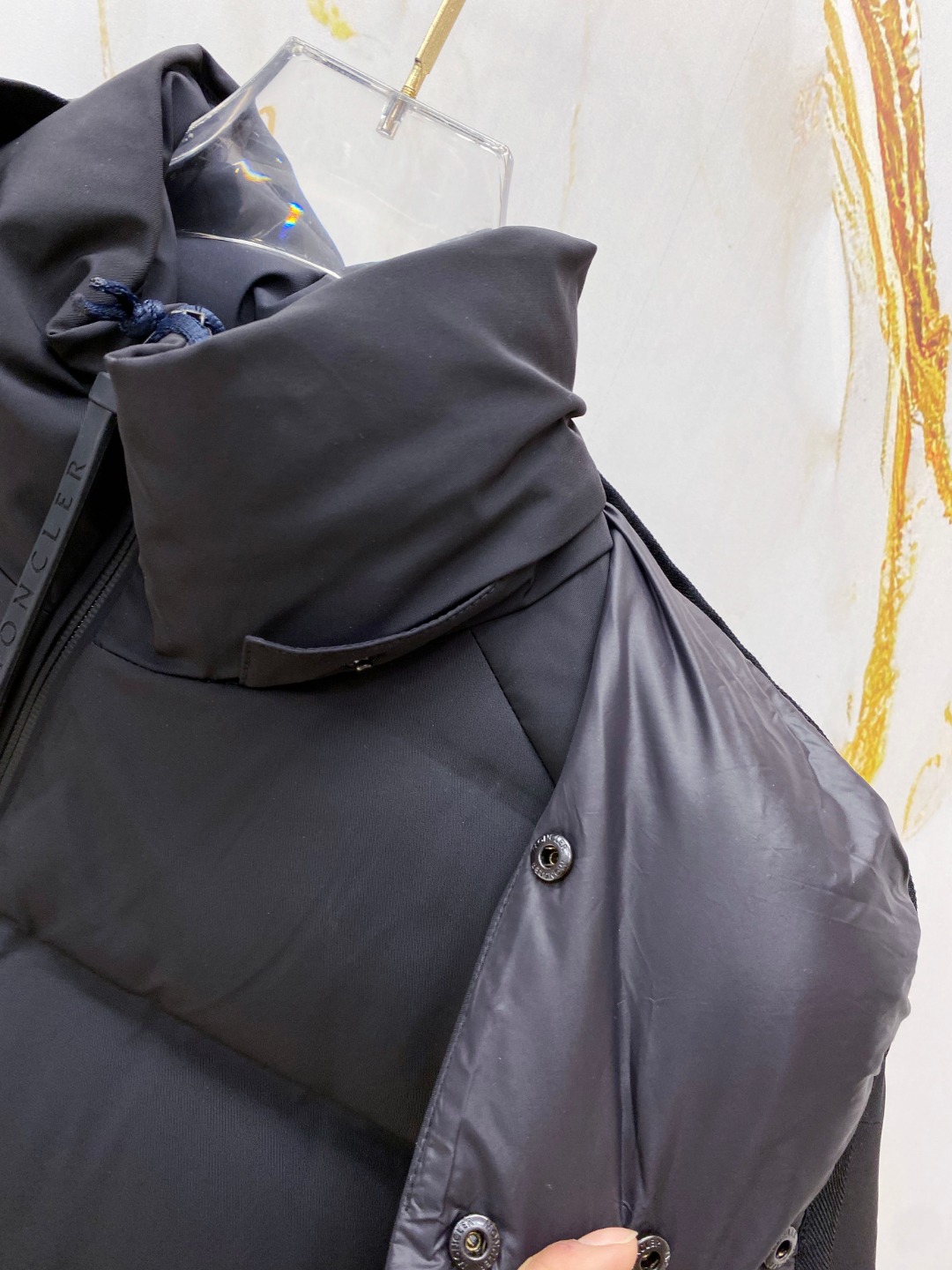 Moncler Male Jacket Knitted Black S-m-l