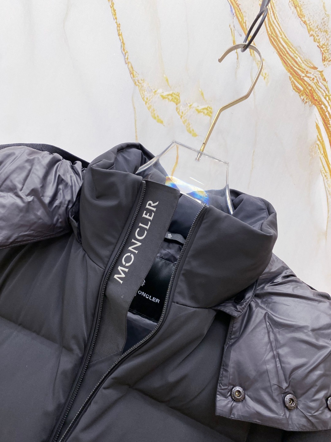 Moncler Male Jacket Knitted Black S-m-l