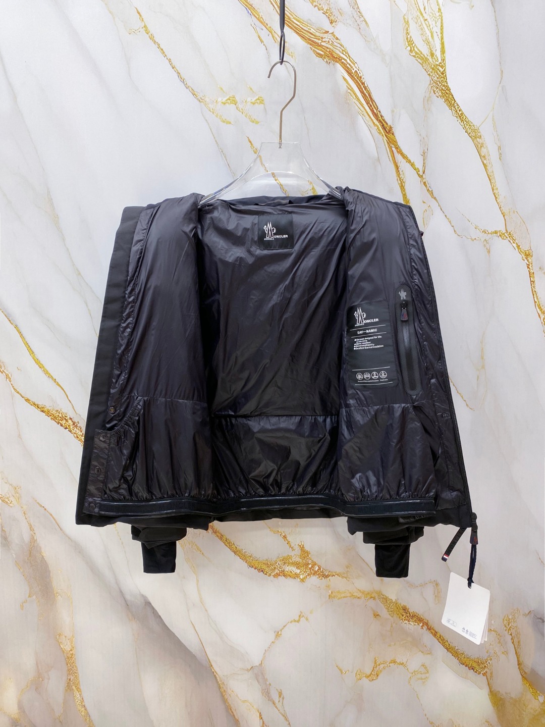 Moncler Male Jacket Knitted Black S-m-l