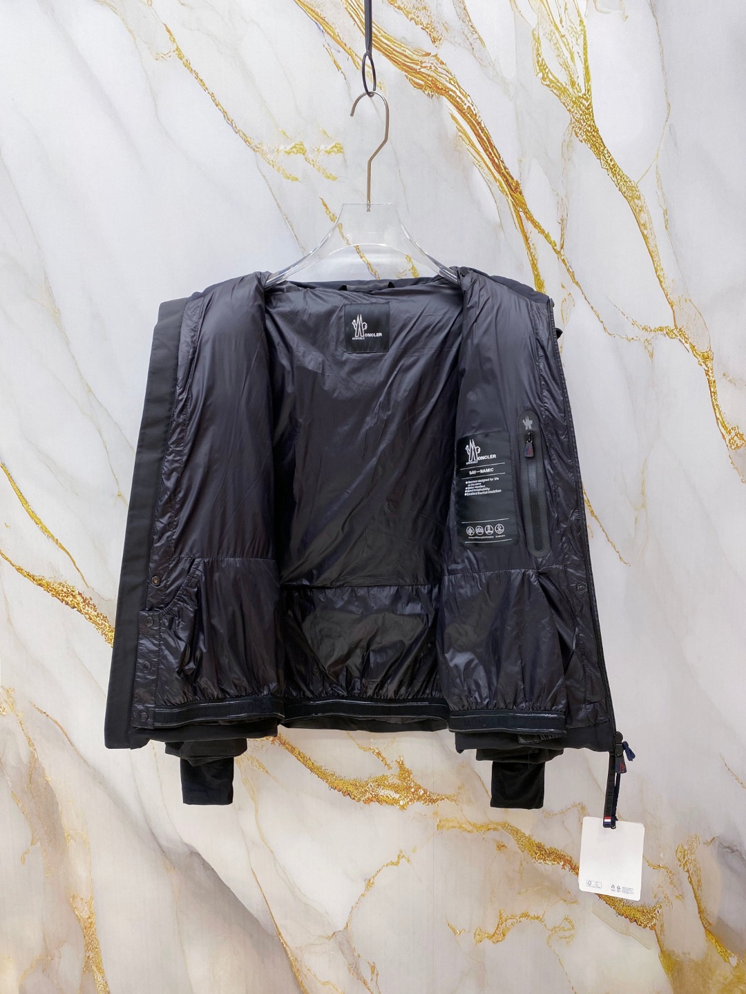 Moncler Male Jacket Knitted Black S-m-l