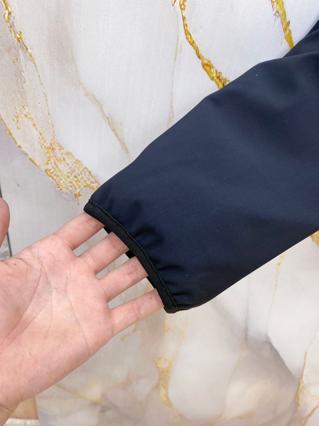 Moncler Male Jacket Goose Down Black Hooded S-m-l